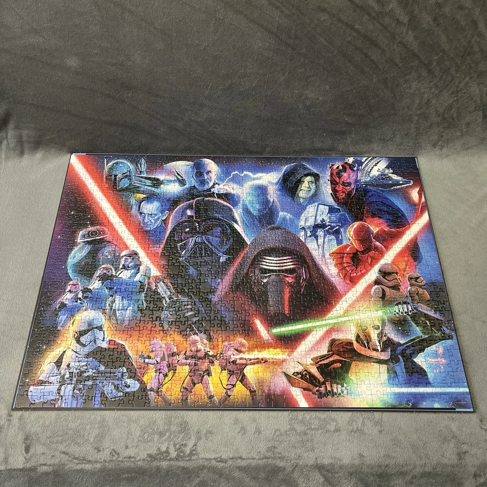 Rompecabezas Ravensburger Star Wars Edición Limitada 5 - 1000 Piezas Usado RARO Foto 3 de 4