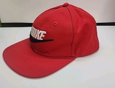 Nike Pro Youth Cap Red Black Adjustable AV8015-658 Kids Hat