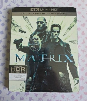 The Matrix (4K Ultra HD + Blu-ray, 1999) - With Slipcover - SHIPS TODAY!