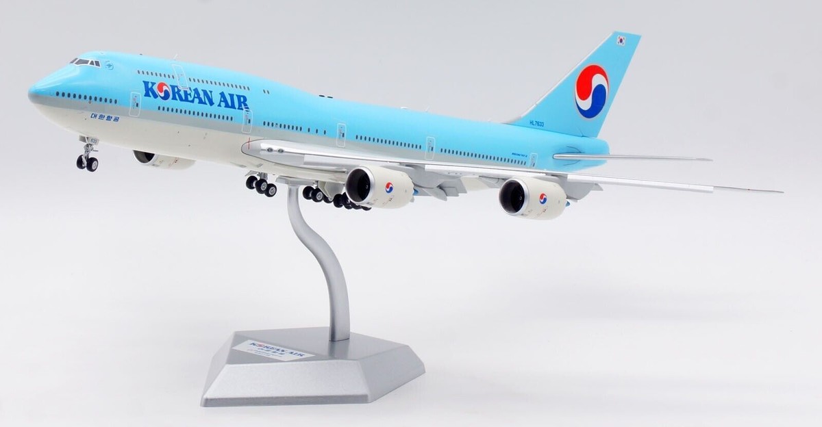 SQ Wings 1/200 Korean Air Boeing B747-8 Diecast Aircraft