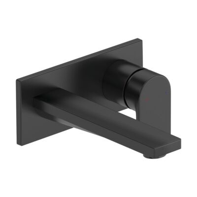 Duravit Tulum Einhebel-Waschtischmischer Unterputz Schwarz Matt  TU1070004046