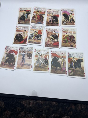 Baraja de cartas Bull Fighters Baraja Taurina del artista Antonio Caseo España - Imagen 4 de 7