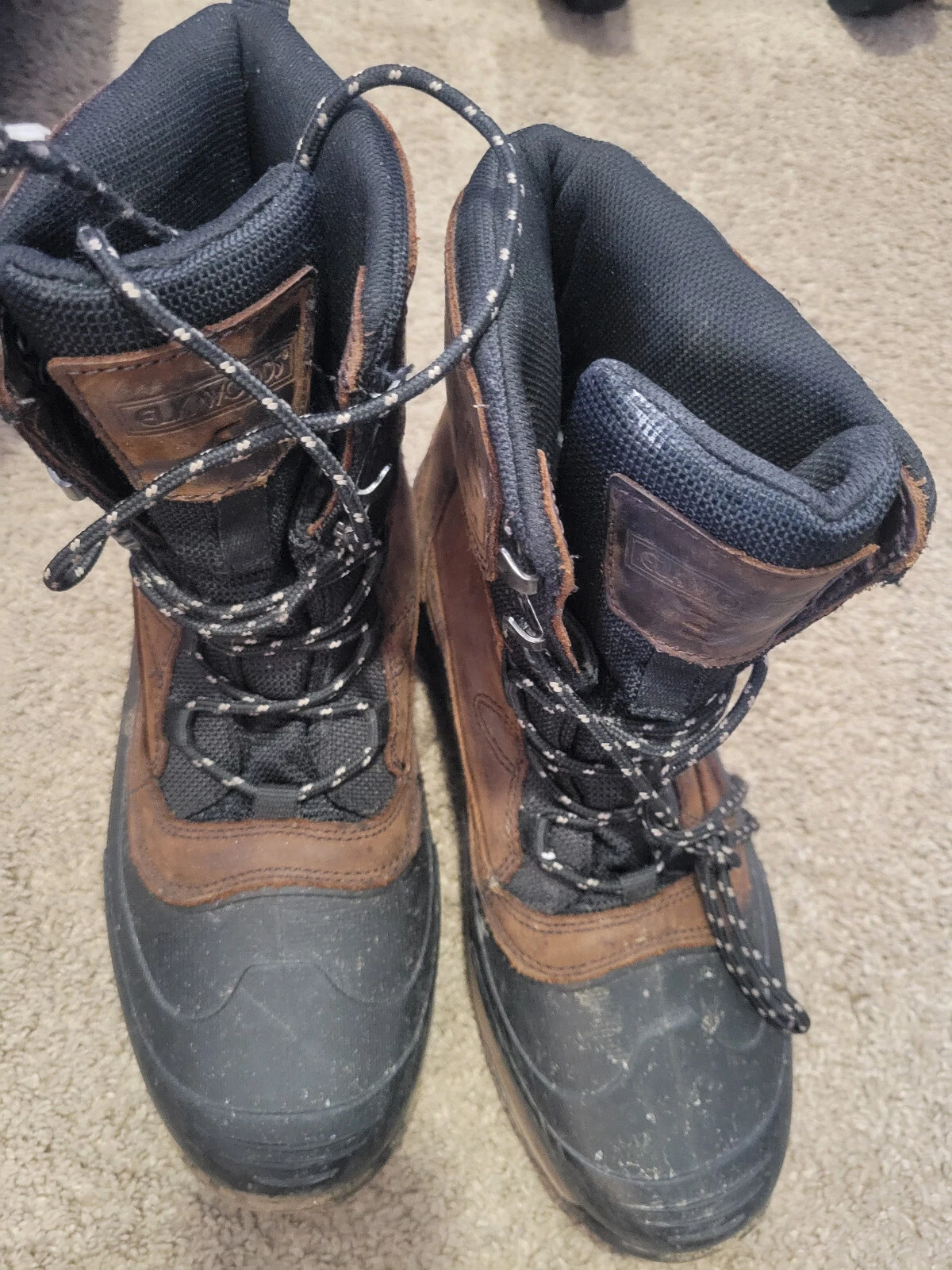 Men's Waterproof Winter Boots Thinuslate Size 11