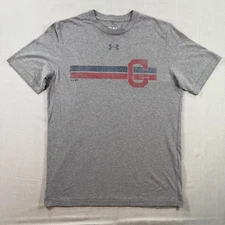 Under Armour Cleveland Guardians T Shirt Mens Medium Gray Loose MLB Indians