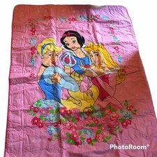 Disney Princess Toddler Comforter Quilt Cinderella Snow White Sleeping Beauty