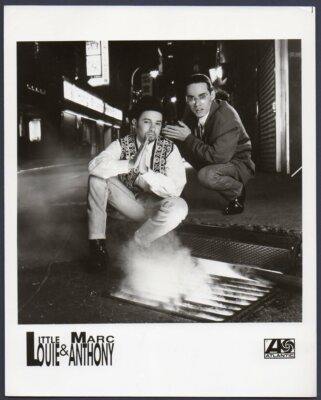 LITTLE LOUIE & MARC ANTHONY salsa singer actor record producer 8x10 ...