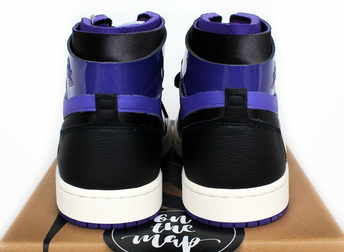 Nike Air Jordan 1 Retro High Zoom CMFT W Purple Patent UK 5 Nike Air Jordan 1 Retro High Zoom CMFT W Purple Patent UK 5