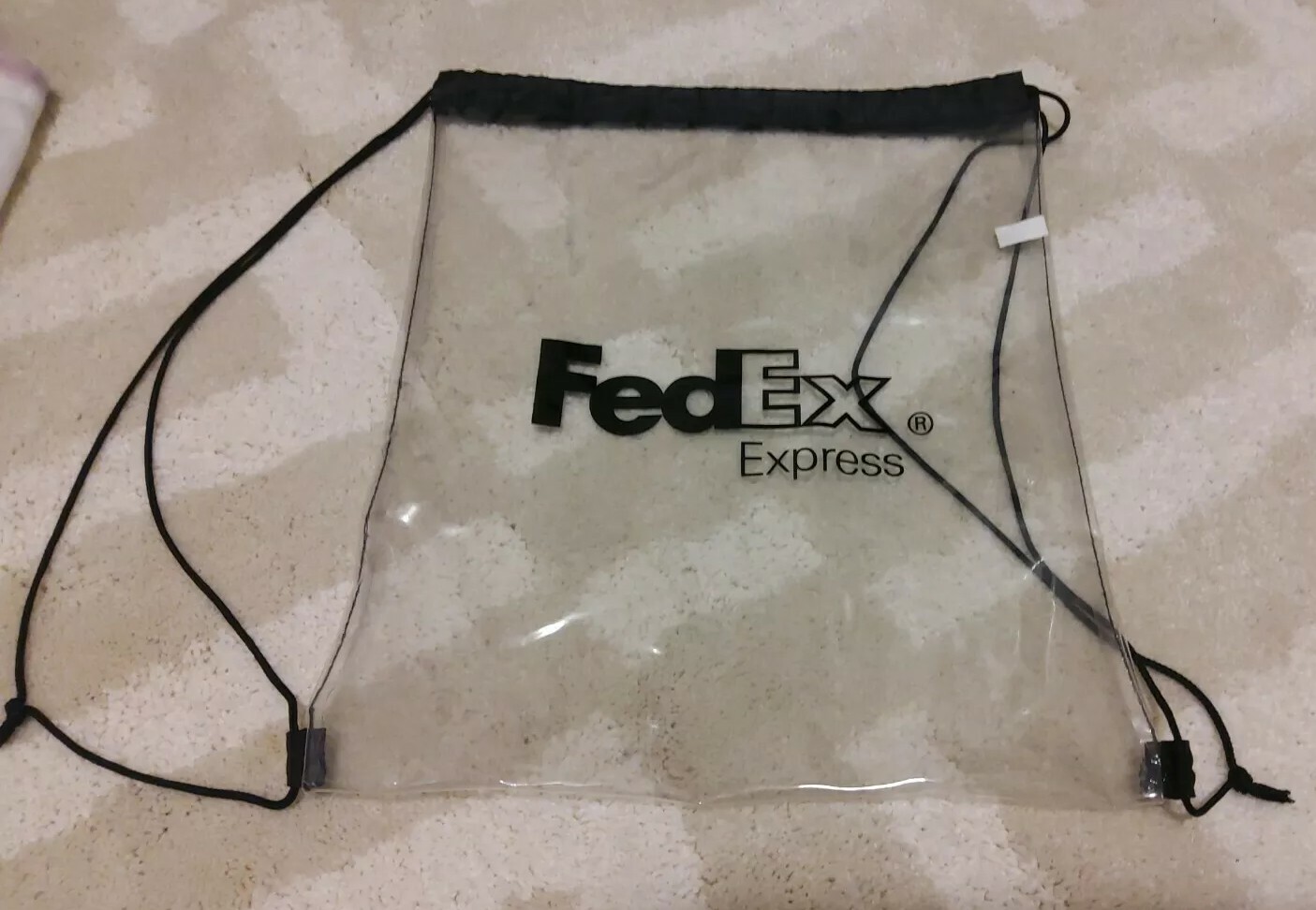 String Drawstring Backpack Cinch Sack Gym Tote Ba… - image 1