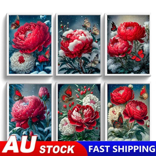 5D DIY Full Round Drill Diamond Painting Animal Kit Home Decoration Art