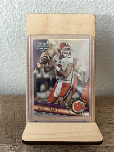 2023 Cade Klubnik Bowman Chrome University #33 Clemson Tigers