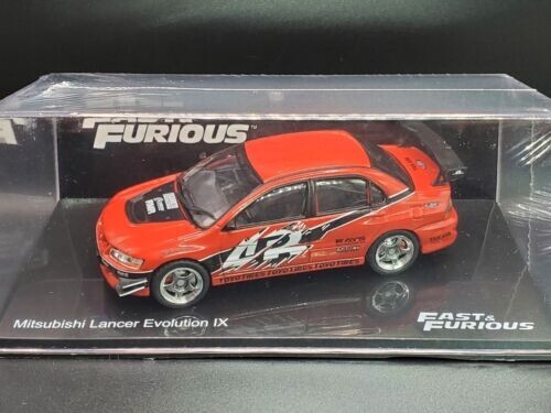 MITSUBISHI LANCER EVOLUTION IX Fast and furious 1/43 New in