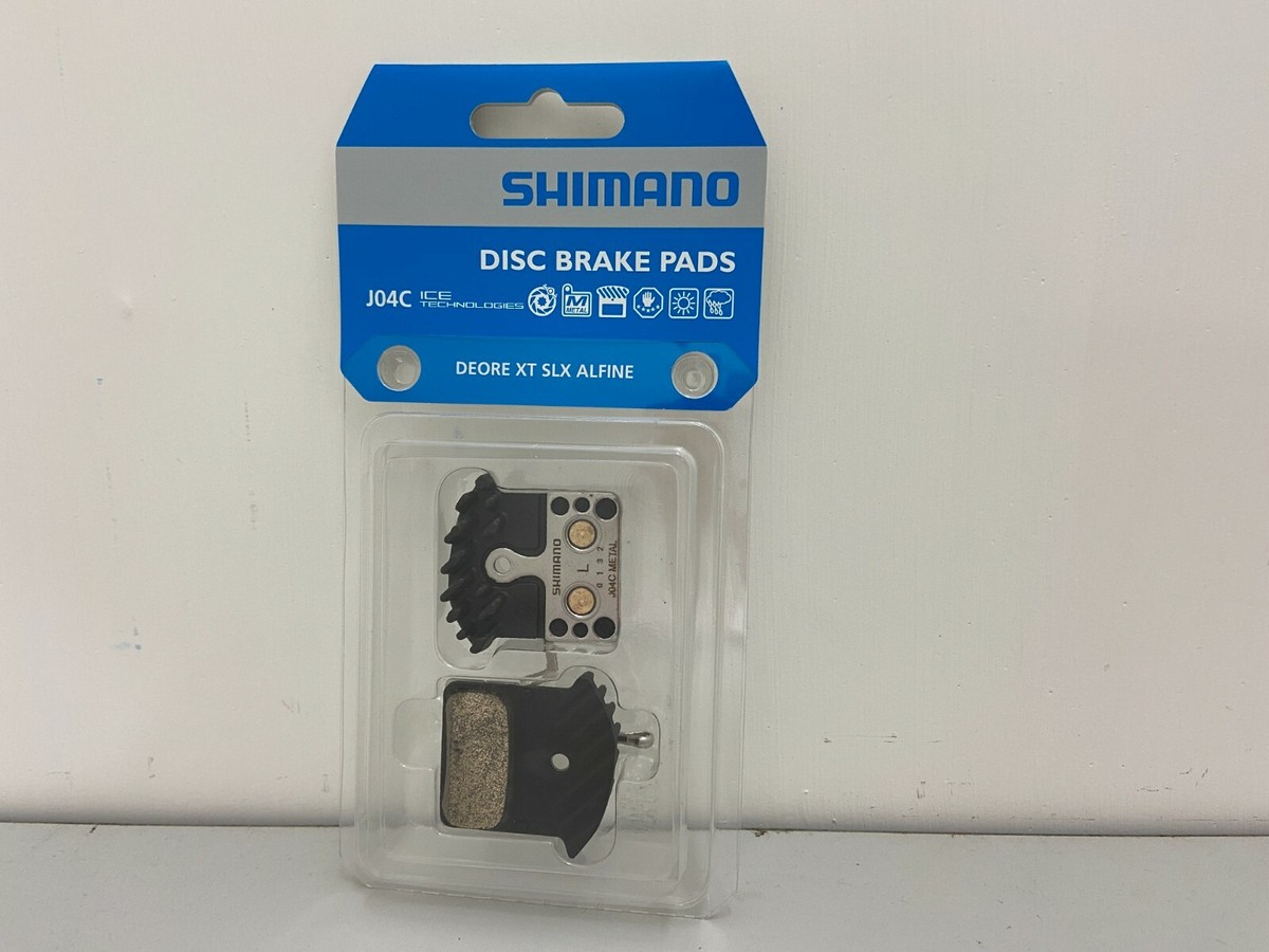 Shimano J04C Metal Disc Brake Pads - For Deore XTR/XT/SLX/Alfine