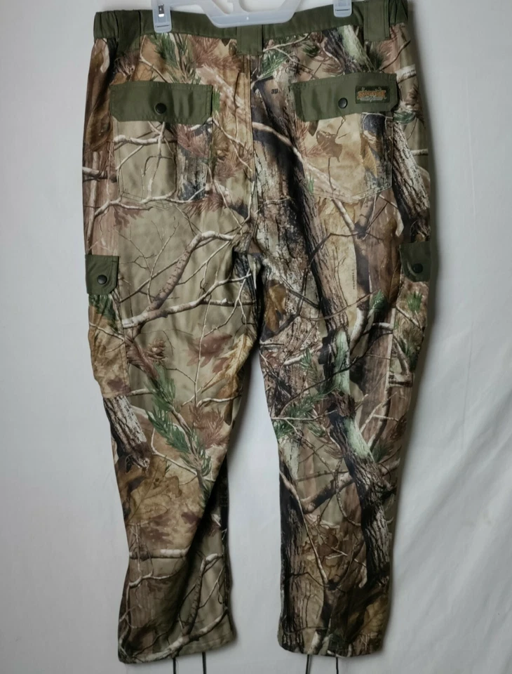 Scent Blocker Men XL Camo Camouflage Cargo Hunting Long Pants - Image 2 of 4