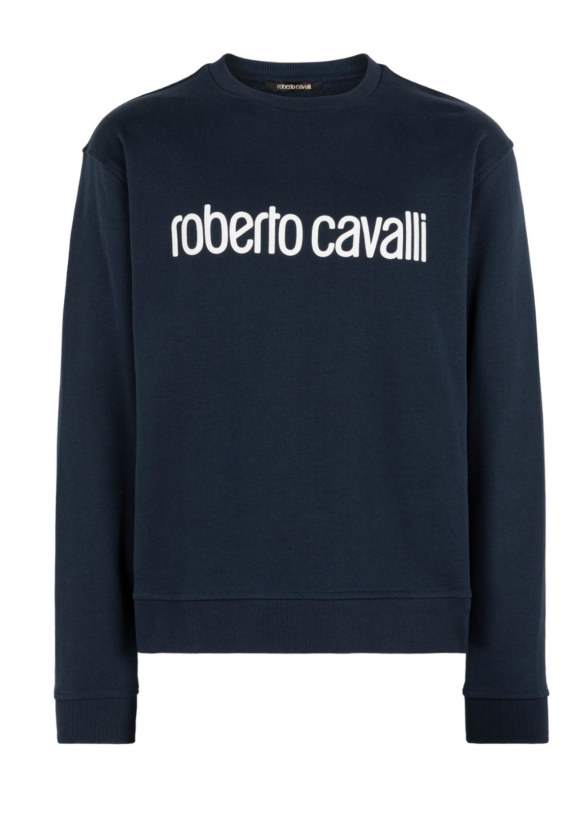 Roberto Cavalli Firenze Logo Sweat Sweater Sweatshirt Jumper Pullover Puli L