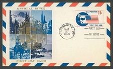 #UXC5 11c Visit the USA, Art Craft FDC **ANY 5=FREE SHIPPING**