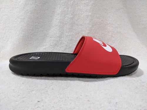 Nike Benassi JDI Black White Red