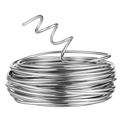 Soft Aluminum Wire Bendable Silver Sculpting Crafting for Diy Projects Crafts
