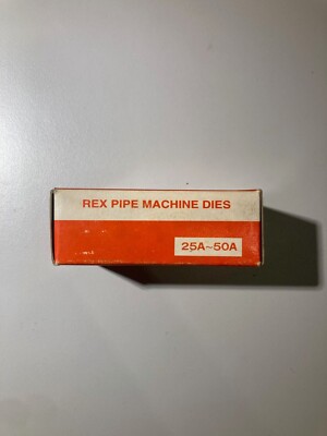 Rex Pipe Machine Dies Gewindeschneider 25A ~ 50A 1'' - 2'' 