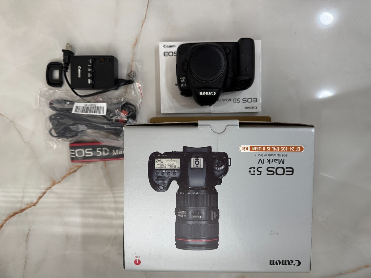 Canon eos 5d mark iv ef24-105 f4 l is ii usm kit | eBay