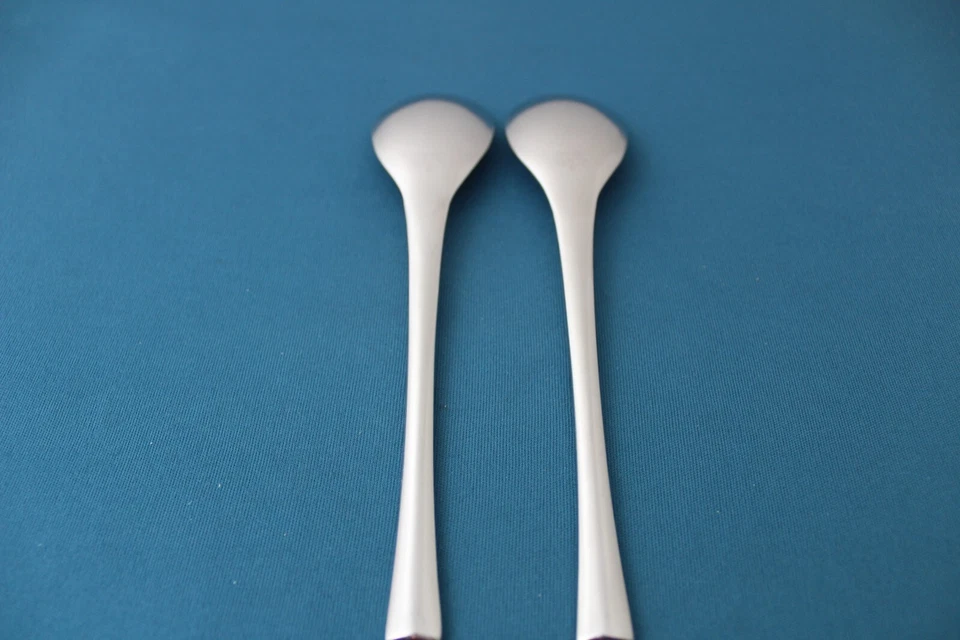 2 cucharaditas Dansk ODIN acero inoxidable satinado Japón 6 7/8" Foto 4 de 4