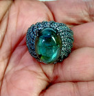 HSN Colleen Lopez Sterling Silver Labradorite & White Topaz Ring Size 6 — photo 7