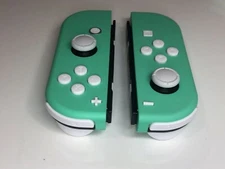 Nintendo Switch Customized Joy cons Mint Green w/ White buttons Joy-Con Set