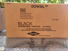 DOWSIL 995 Silicone Structural Sealant Black (16 Sausages)