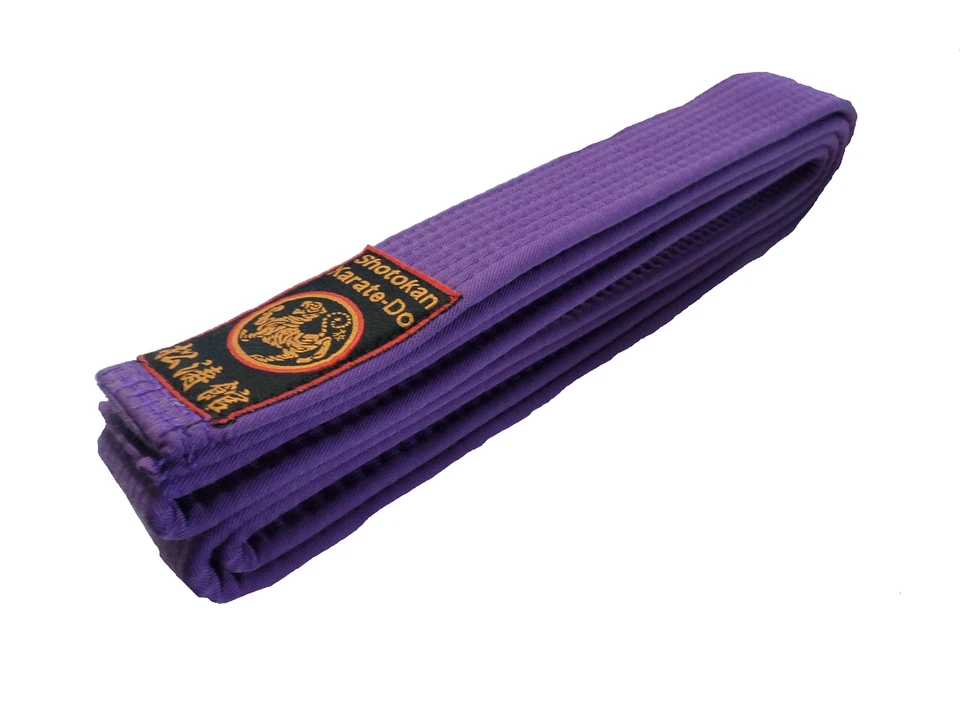 Karate Gürtel Budogürtel SHOTOKAN LABEL Violettgurt - Bild 1 von 1