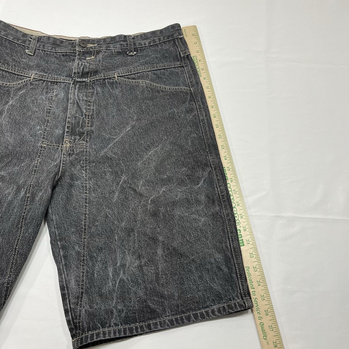 Vtg Marithe Francois Girbaud Jean Denim Shorts (36x12) Hip Vtg Marithe Francois Girbaud Jean Denim Shorts (36x12) Hip