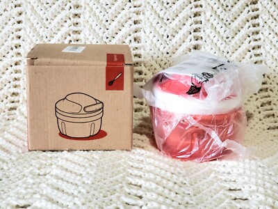 Tupperware Supersonic Gen 2 Chopper Red Chili NEW Compact 