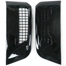 Fender Vent Cover Grille q Fit For Land Rover Defender L663 2020-23,Black,LH&RH