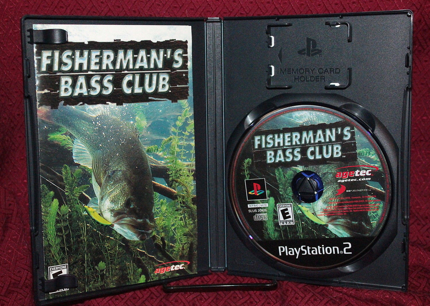 Bass Master Fishing PS2 – Complet – Très bon état