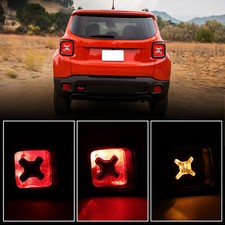 High Mount Third Brake Light For 2015-2020 Jeep Renegade - OEM 68247167AA Replacement, 1-Year Warranty
