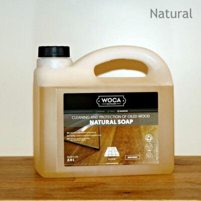 WOCA Holzbodenseife 2,5L natur, Bodenseife, Parkettseife, Natural Soap