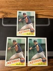 1985 Topps Nolan Ryan (3) card lot - EX/NM