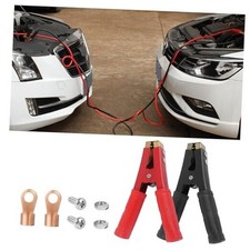 2PCS 1000A Battery Charger Clamps Replacement,Pure Copper Jumper Cable Clamps