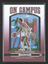 2021 Panini Prizm Draft Picks On Campus Scottie Barnes #5 RC