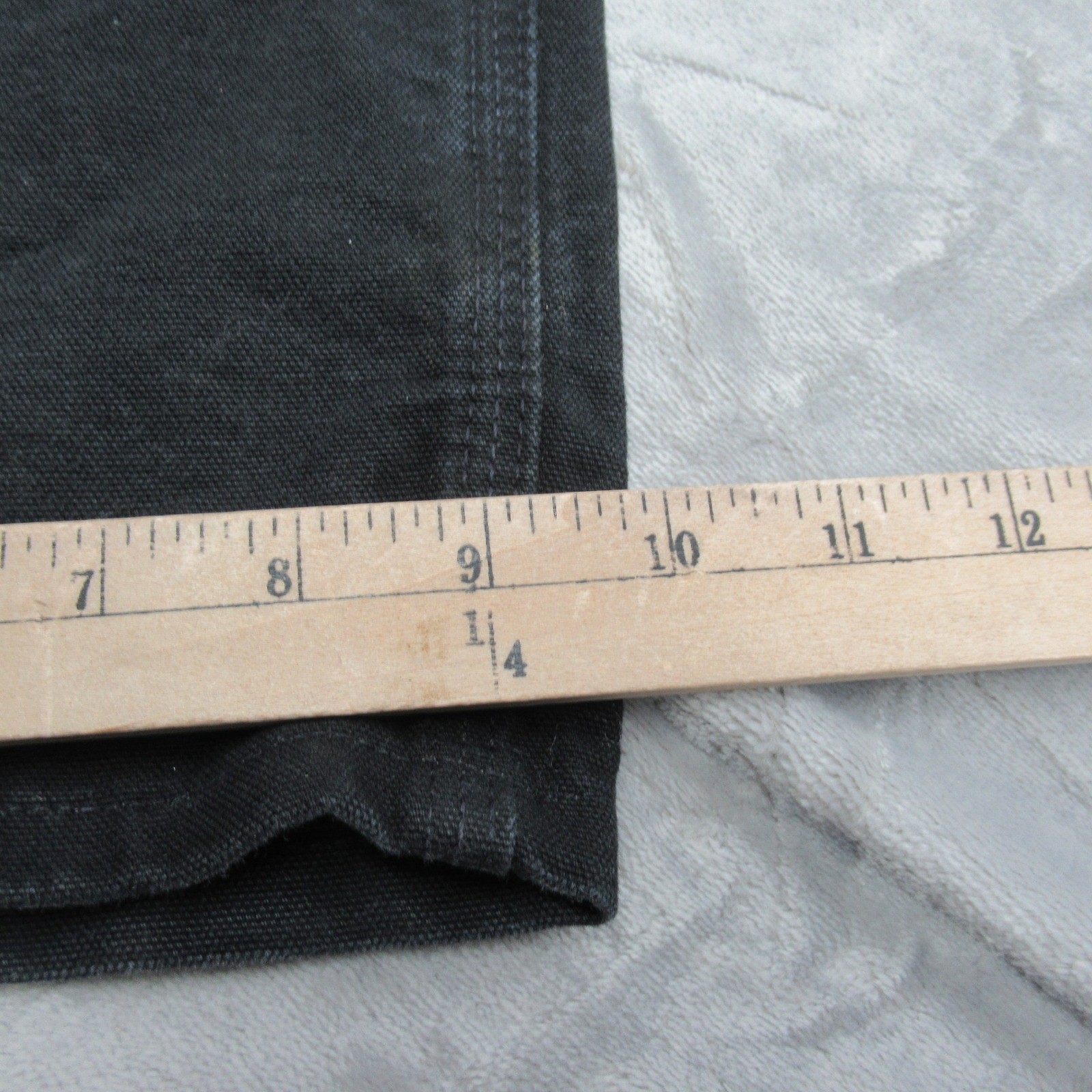 Carhartt Work Pants Mens 40x30 Black Firm Duck Double Knee Dungaree VTG USA thumbnail 17