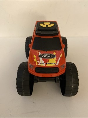 Dickie Toys Red Ford Raptor Wheelie Raiders Motorized Truck - Untested