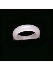 Baby Pink Jade Ring For Women And Men Size 5 6 7 8 9 10 11 12 Minimalist