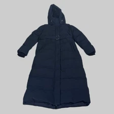 SAMSHIELD Michaela Equestrian Winter Rain Coat Rain Jacket Women's Sz S Navy Blu