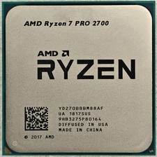 AMD Ryzen 7 2700 CPU Processors R7 3.2GHz 8 Cores 16MB Socket AM4 Max 4.1GHz