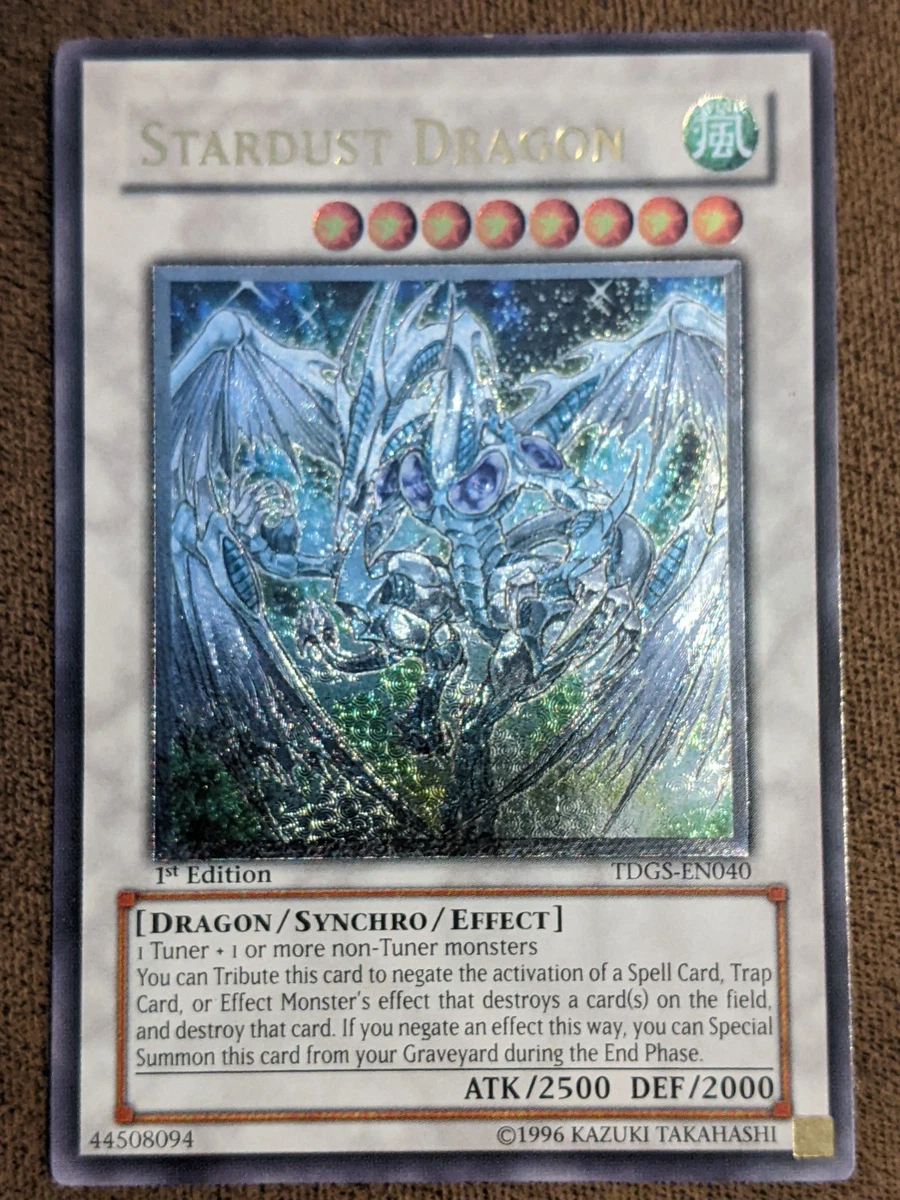 Stardust Dragon Yu-Gi-Oh! TCG Ultimate Rare Individual Collectible