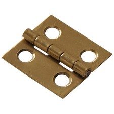 Hillman Medium Hinge Bright Brass 2" 2 Pack