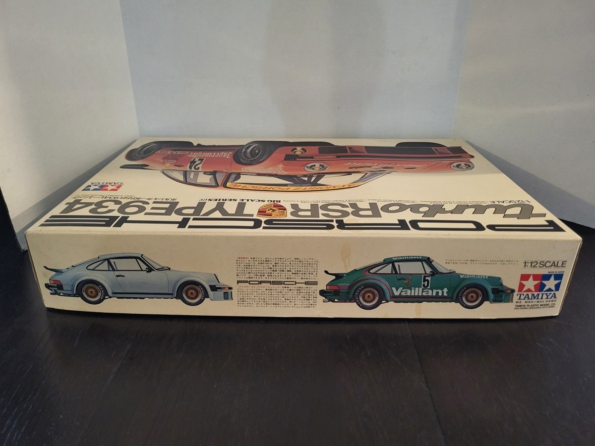 Porsche Turbo RSR Type 934 1:12 TAMIYA Model Kit NEW MIB Unbuilt