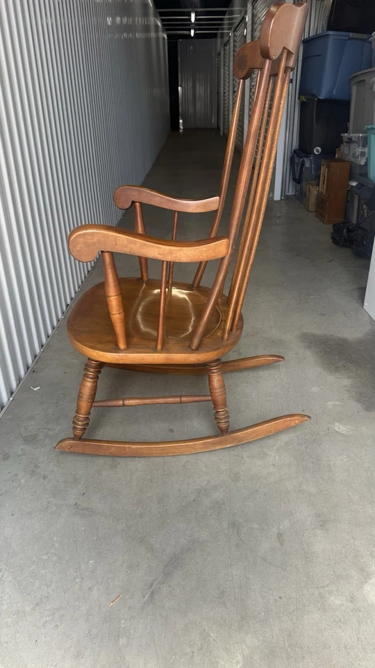 MId Century Ethan Allen Cape Cod Rocker / BARNSTABLE Rocking Chair - Image 2 of 4