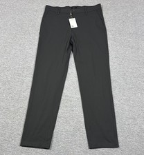 Quince Pants Mens Size 34x32 Gray Pro Tech Golf Chino Performance City NEW