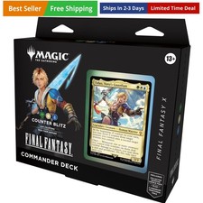 Magic: The Gathering Final Fantasy X Commander Deck - Counter Blitz