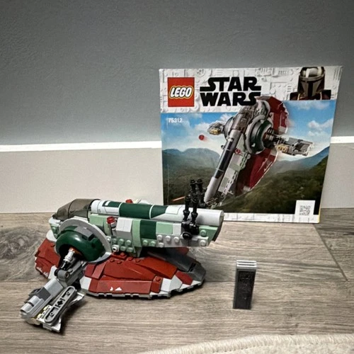 LEGO Star Wars Boba Fett's Starship 75312 Set ship and manual only