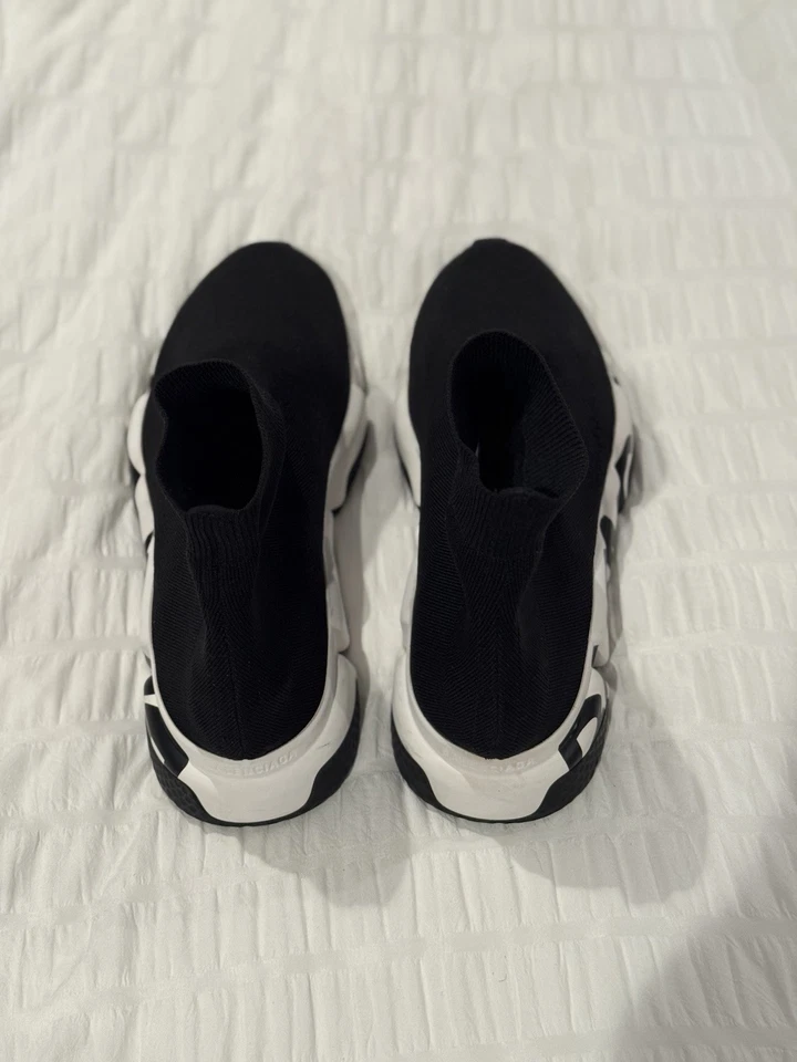 BalenciagaSpeed Graffiti Sock Sneaker - Image 3 of 4